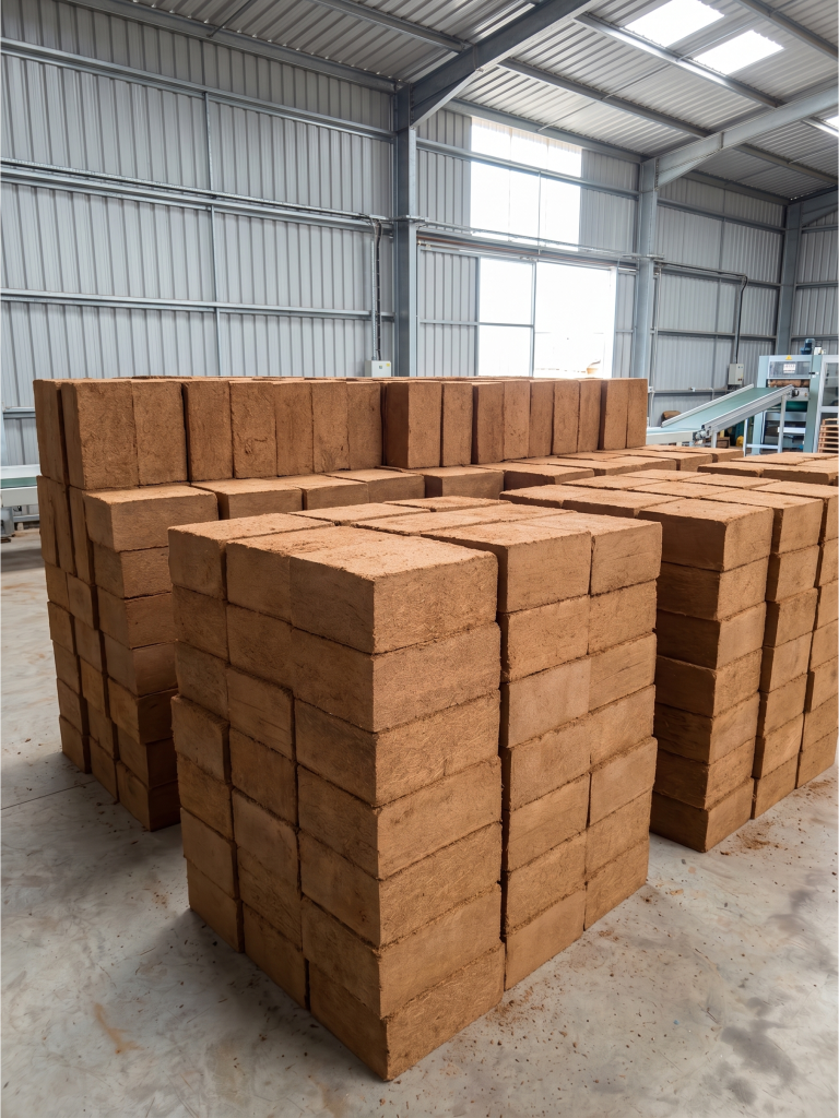 Nuscop Agrindo Ready to Supply Cocopeat Blocks Worldwide